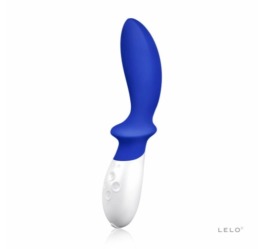 Wibrujący masażer prostaty - Lelo Loki Federal Blue